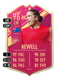 Harry Kewell FUTTIES Heroes 96 OVR
