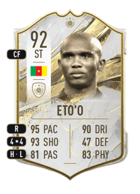 Samuel Eto'o Icon 92 OVR