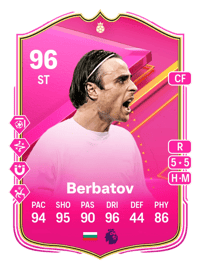 Dimitar Berbatov FUTTIES Hero 96 OVR