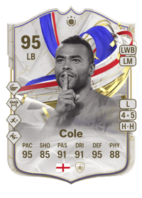 Ashley Cole Greats of the Game Icon 95 OVR