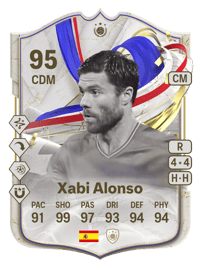 Xabi Alonso Greats of the Game Icon 95 OVR