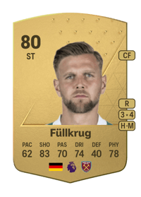Niclas Füllkrug Common 80 OVR