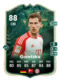 Leon Goretzka Winter Wildcards 88 OVR