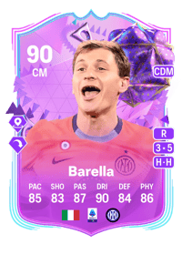 Nicolò Barella Ultimate Birthday 90 OVR