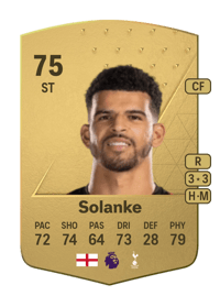 Dominic Solanke Common 75 OVR