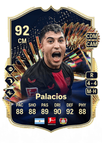 Exequiel Palacios Team of the Season 92 OVR