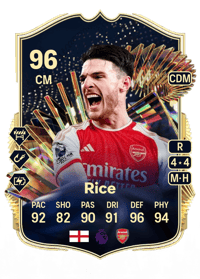 Declan Rice Team of the Season 96 OVR