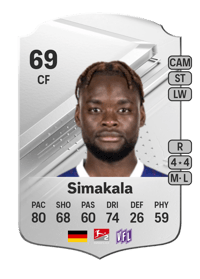 Ba-Muaka Simakala Rare 69 OVR