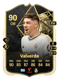 Federico Valverde Team of the Week 90 OVR