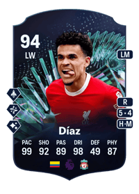 Luis Díaz TOTS Moments 94 OVR
