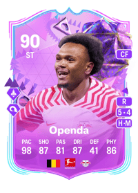 Loïs Openda Ultimate Birthday 90 OVR