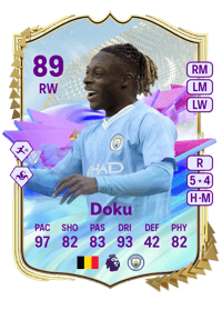 Jérémy Doku Future Stars 89 OVR