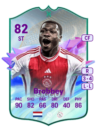 Brian Brobbey In-Progress Future Stars Evolution 82 OVR