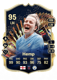 Lauren Hemp Team of the Season 95 OVR