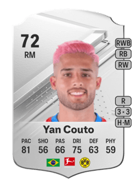 Yan Couto Rare 72 OVR