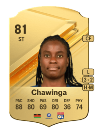 Tabitha Chawinga Rare 81 OVR