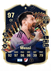 Lionel Messi Team of the Season Plus 97 OVR
