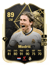 Luka Modrić Team of the Week 89 OVR
