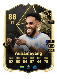 Pierre-Emerick Aubameyang Team of the Week 88 OVR