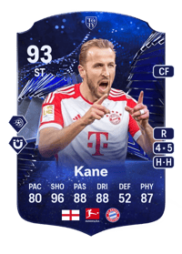 Harry Kane TOTY Honourable Mentions 93 OVR