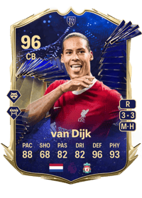 Virgil van Dijk Team of the Year 96 OVR