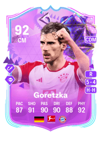 Leon Goretzka Ultimate Birthday 92 OVR