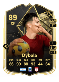 Paulo Dybala Team of the Week 89 OVR