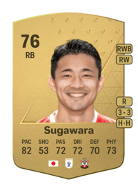Yukinari Sugawara Common 76 OVR
