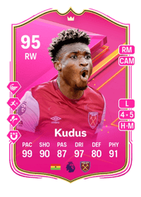Mohammed Kudus FUTTIES Premium 95 OVR