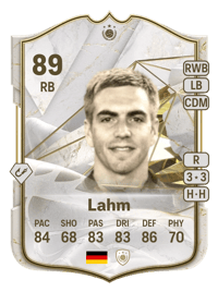 Philipp Lahm Icon 89 OVR