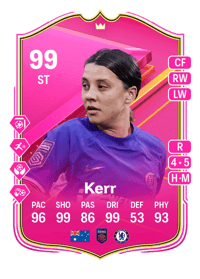 Samantha May Kerr FUTTIES Premium 99 OVR