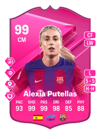 Alexia Putellas FUTTIES 99 OVR