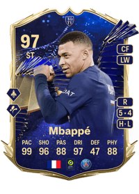 Kylian Mbappé Team of the Year 97 OVR