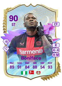 Victor Boniface Future Stars 90 OVR