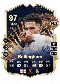 Jude Bellingham Team of the Season 97 OVR