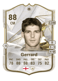 Steven Gerrard Icon 88 OVR