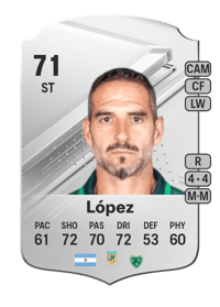 Lisandro López Rare 71 OVR
