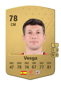 Vesga Common 78 OVR
