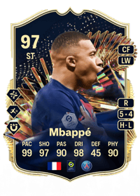Kylian Mbappé Team of the Season 97 OVR