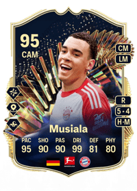Jamal Musiala Team of the Season 95 OVR