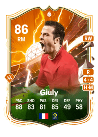 Ludovic Giuly UT Heroes 86 OVR