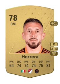 Héctor Herrera Common 78 OVR