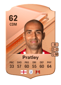 Darren Pratley Rare 62 OVR