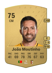 João Moutinho Common 75 OVR