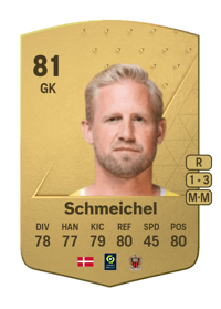 Kasper Schmeichel Common 81 OVR