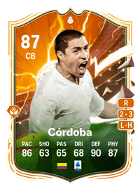 Iván Córdoba UT Heroes 87 OVR