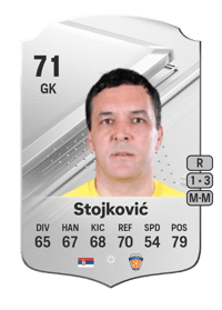 Vladimir Stojković Rare 71 OVR