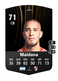 Jonatan Maidana CONMEBOL Libertadores 71 OVR