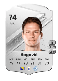 Asmir Begović Rare 74 OVR