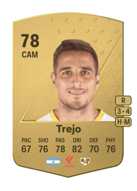 Óscar Trejo Common 78 OVR